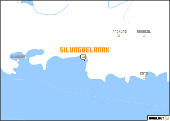map of Silungbelanak