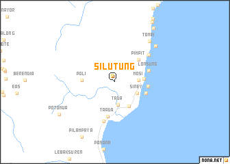 map of Silutung