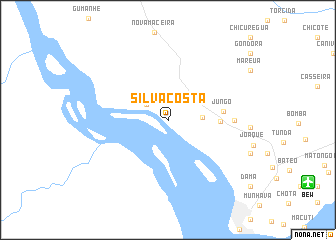 map of Silva Costa