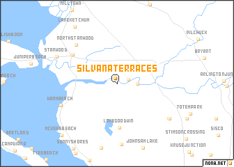 map of Silvana Terraces