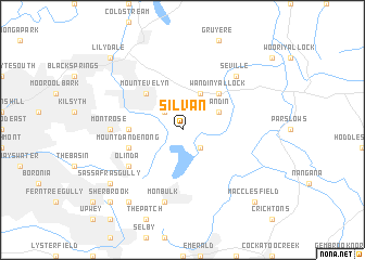 map of Silvan