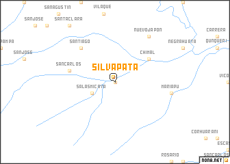 map of Silva Pata