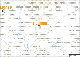 map of Silvares