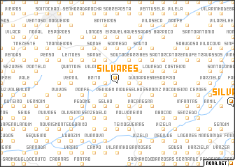 map of Silvares