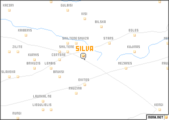 map of Silva