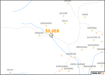 map of Sīlveh