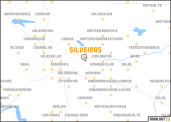 map of Silveiras