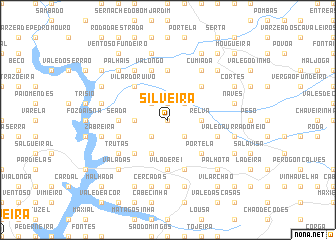 map of Silveira