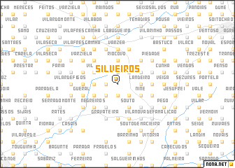 map of Silveiros