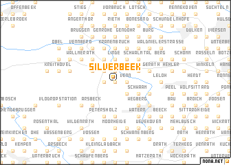 map of Silverbeek