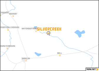 map of Silver Creek