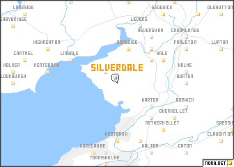 map of Silverdale