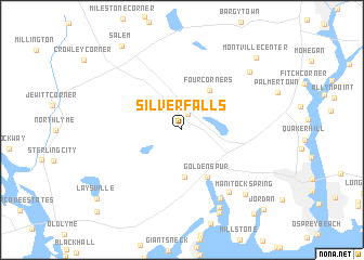 map of Silver Falls