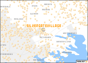 map of Silver Gate Village