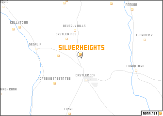 map of Silver Heights