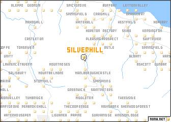 map of Silver Hill