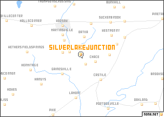 map of Silver Lake Junction