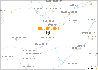 map of Silver Lake