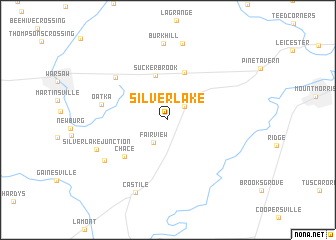 map of Silver Lake