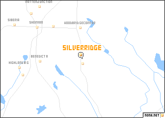 map of Silver Ridge