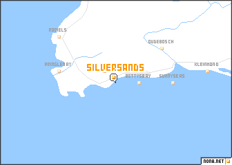 map of Silver Sands