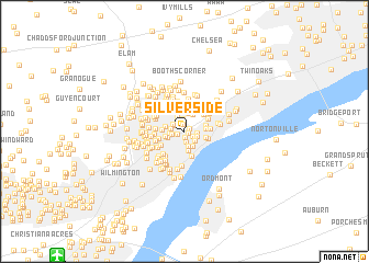 map of Silverside