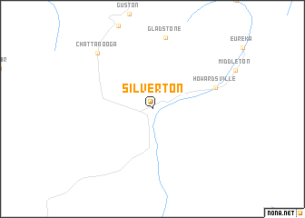 map of Silverton