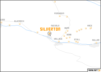 map of Silverton