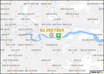 map of Silvertown