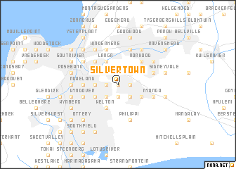 map of Silvertown