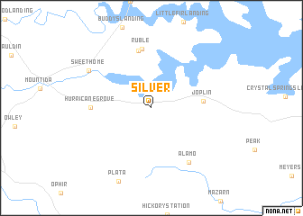 map of Silver