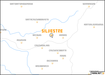 map of Silvestre