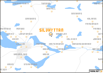 map of Silvhyttan