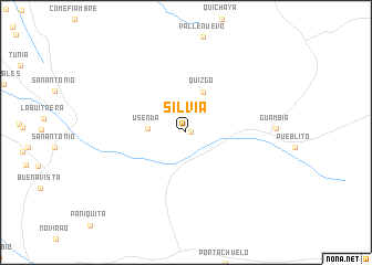 map of Silvia