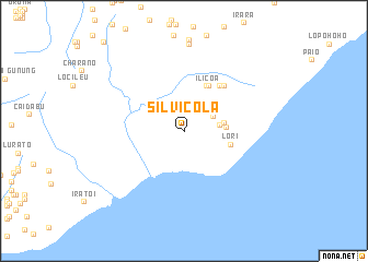 map of Silvícola