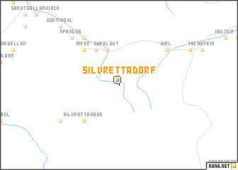 map of Silvrettadorf