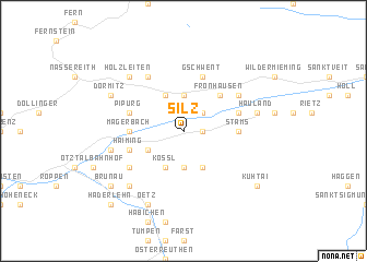 map of Silz