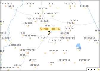 map of Simachong