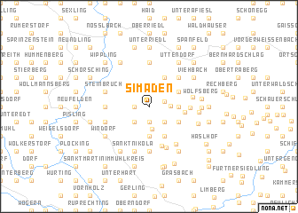 map of Simaden