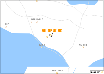 map of Simafumba