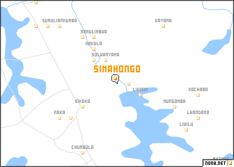 map of Simahongo