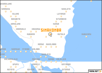 map of Simakomba
