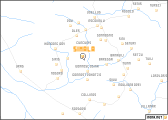 map of Simala