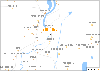 map of Simango