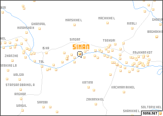 map of Siman