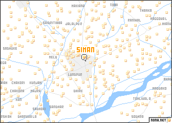 map of Sīmān