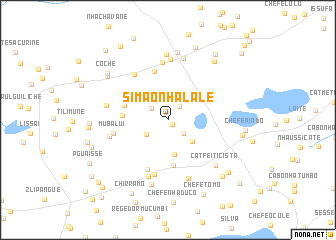 map of Simão Nhalale