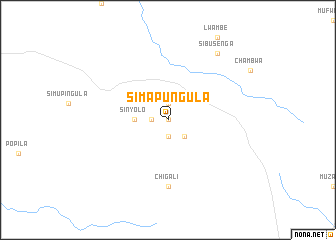 map of Simapungula