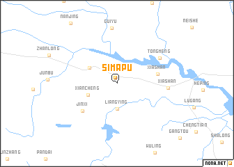 map of Simapu