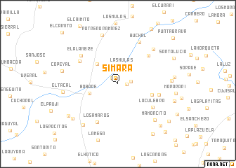 map of Simara